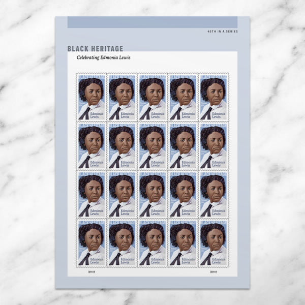 2022 Black Heritage Edmonia Lewis Forever Stamps