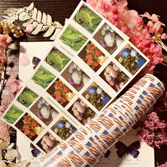 (2022) USPS Forever American Flag Stamps Rolls