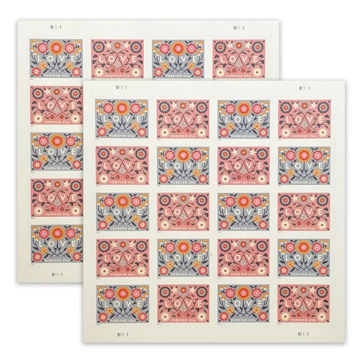2022 Love Forever Stamps