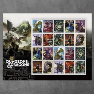2024 forever stamps Dungeons & Dragons