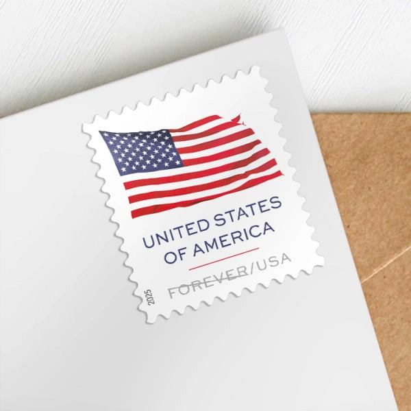 U.S. Flag 2025 Stamps Sheet of 20