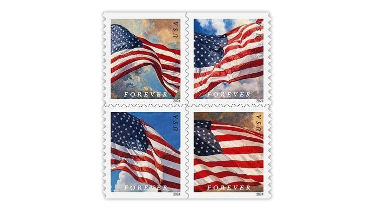 2024 Flag Forever Stamps Sheets Booklets