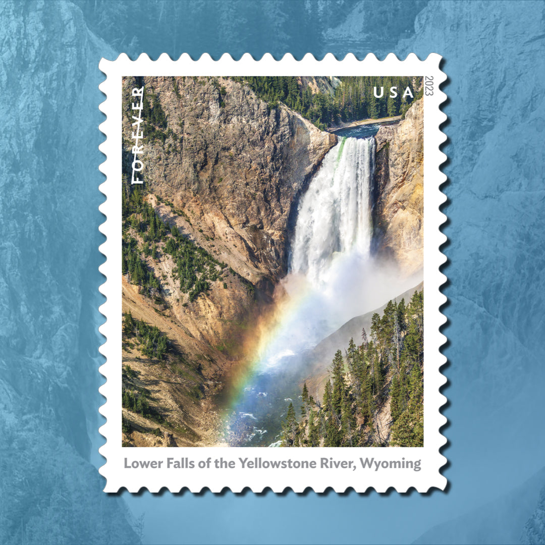 2023 Waterfalls US Forever First Class Postage Stamps