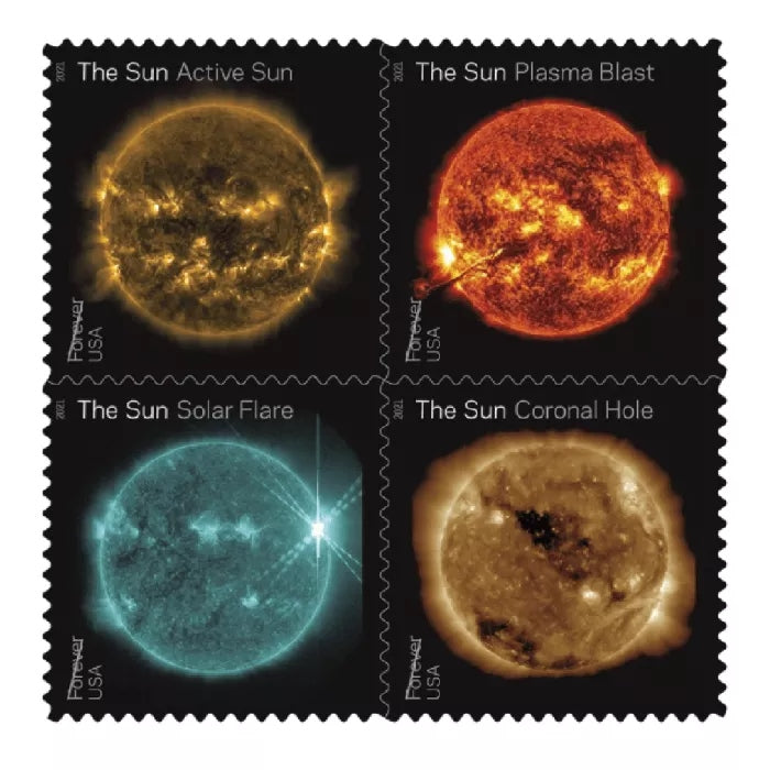 2021 Sun Science Forever Postage Stamps