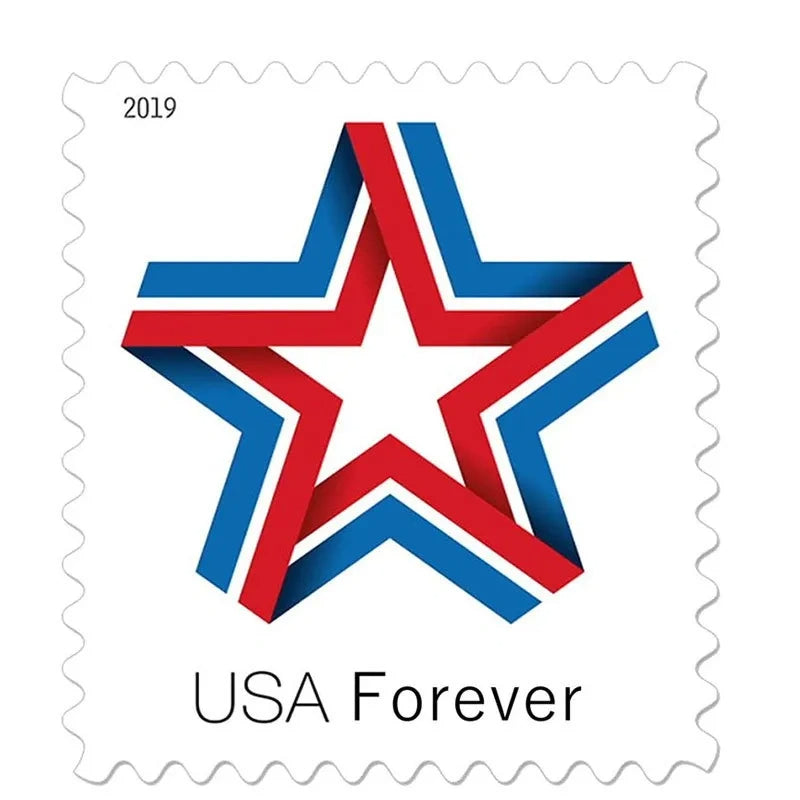 (2019) USPS Star Ribbon Forever Stamps