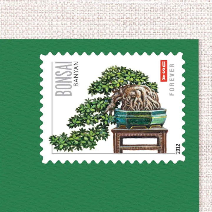 (2012) USPS Bonsai First Class Forever Postage Stamps