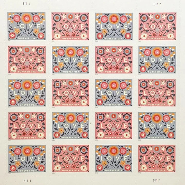 2022 Love Forever Stamps