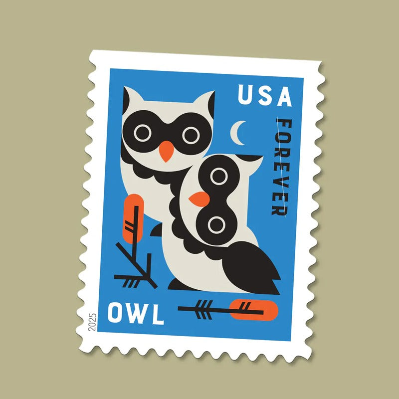 2025 Baby Wild Animals Stamps Booklet of20