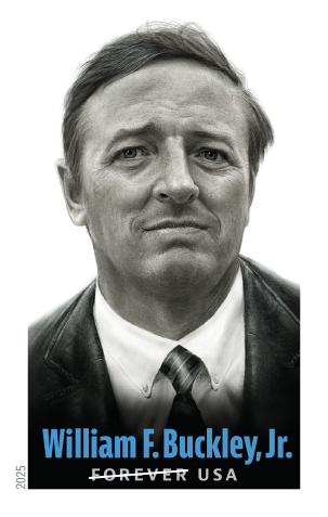 2025 William F. Buckley, Jr. forever stamps