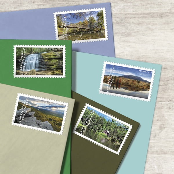The Appalachian Trail Stamps, Sheet of 15