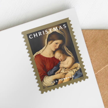 2024 usps Christmas Madonna and Child Forever Stamps Book of 20