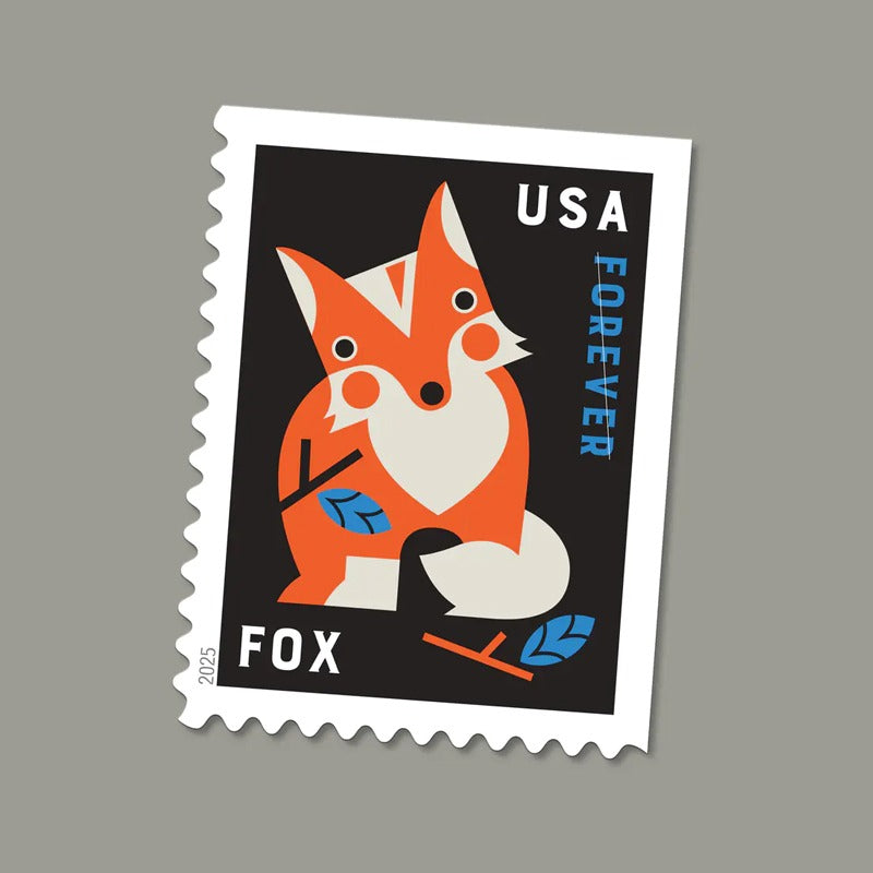 2025 Baby Wild Animals Stamps Booklet of20