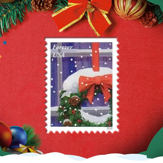 (2016) USPS Holiday Windows Forever Stamps