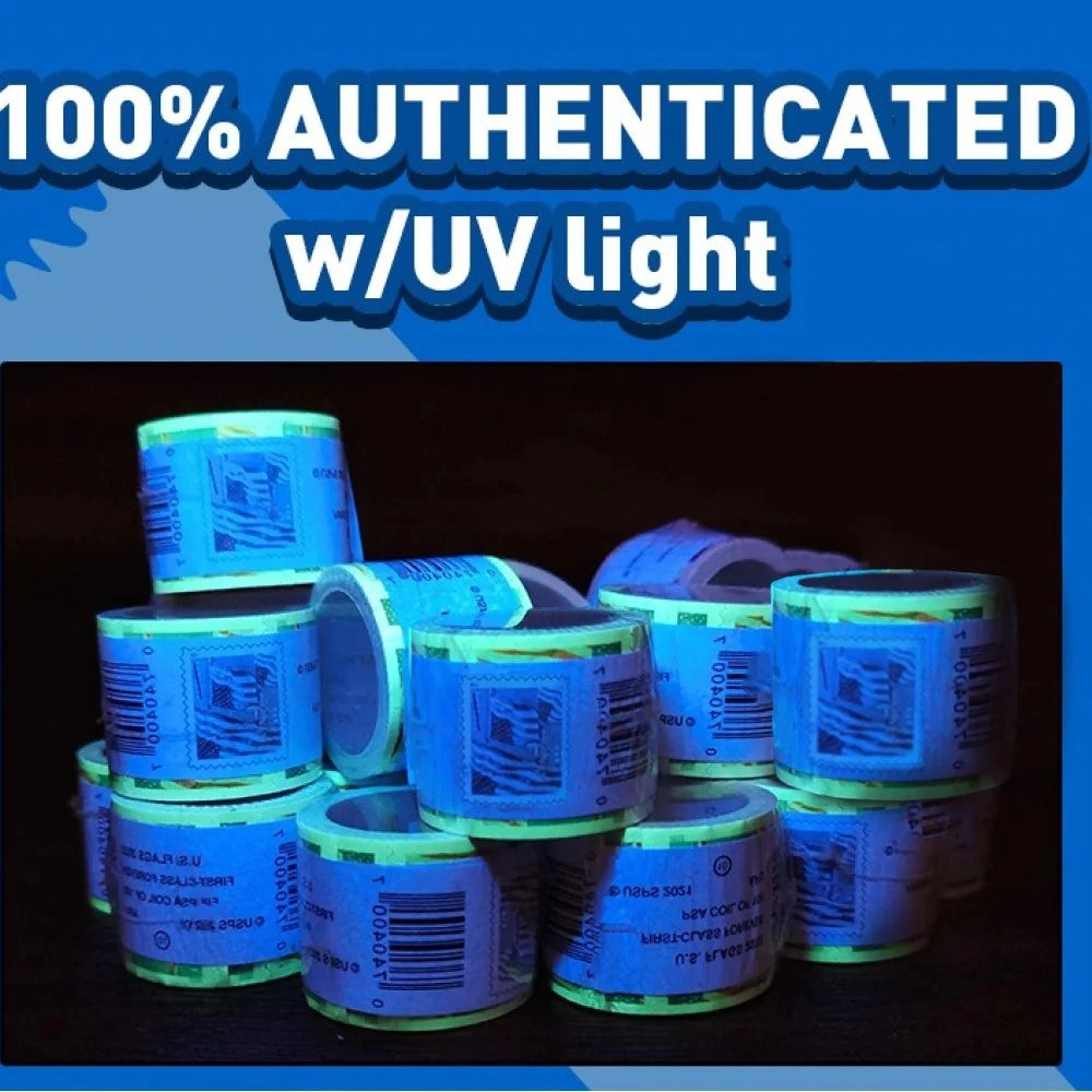 (2018) USPS Forever American Flag Stamps Rolls