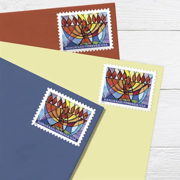 2022 USPS Hanukkah Postage Stamps