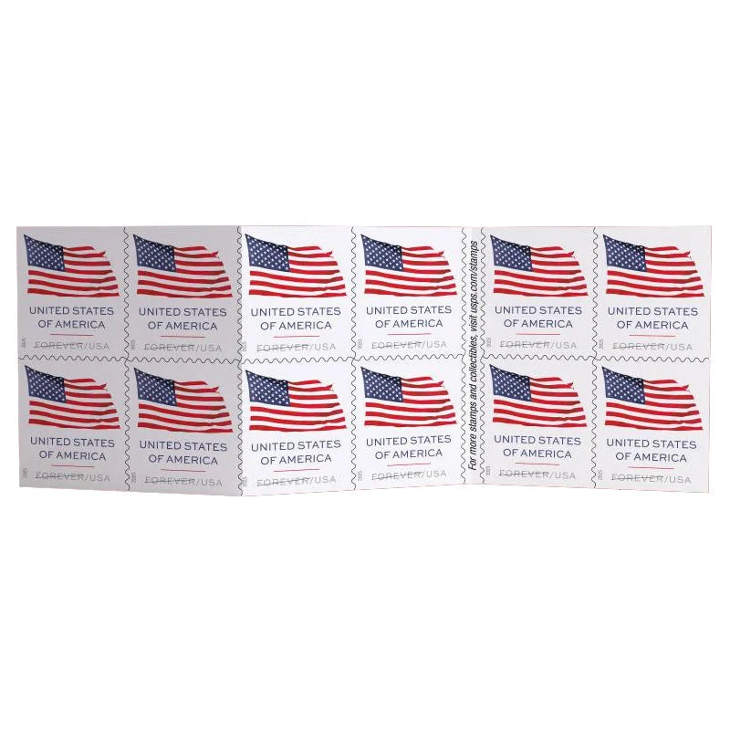 U.S. Flag 2025 Stamps Sheet of 20