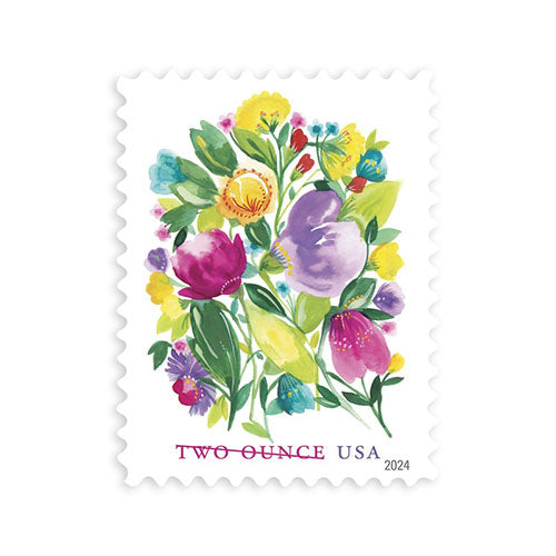 2024 USPS Wedding Blooms Forever Stamps