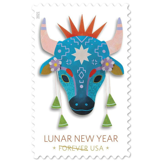 (2021) USPS Lunar New Year: Year Of The Ox Stamps
