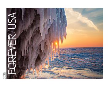 2025 Winter Landscapes forever stamps