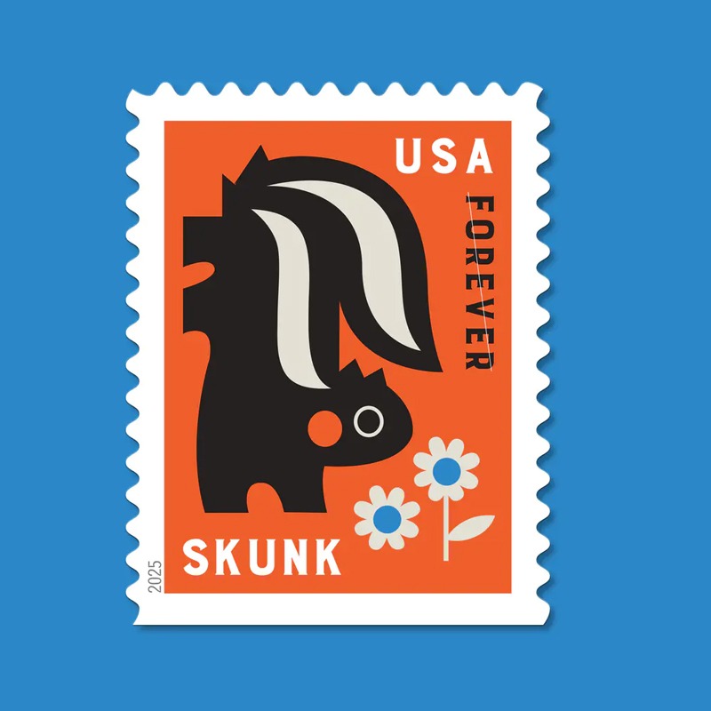 2025 Baby Wild Animals Stamps Booklet of20