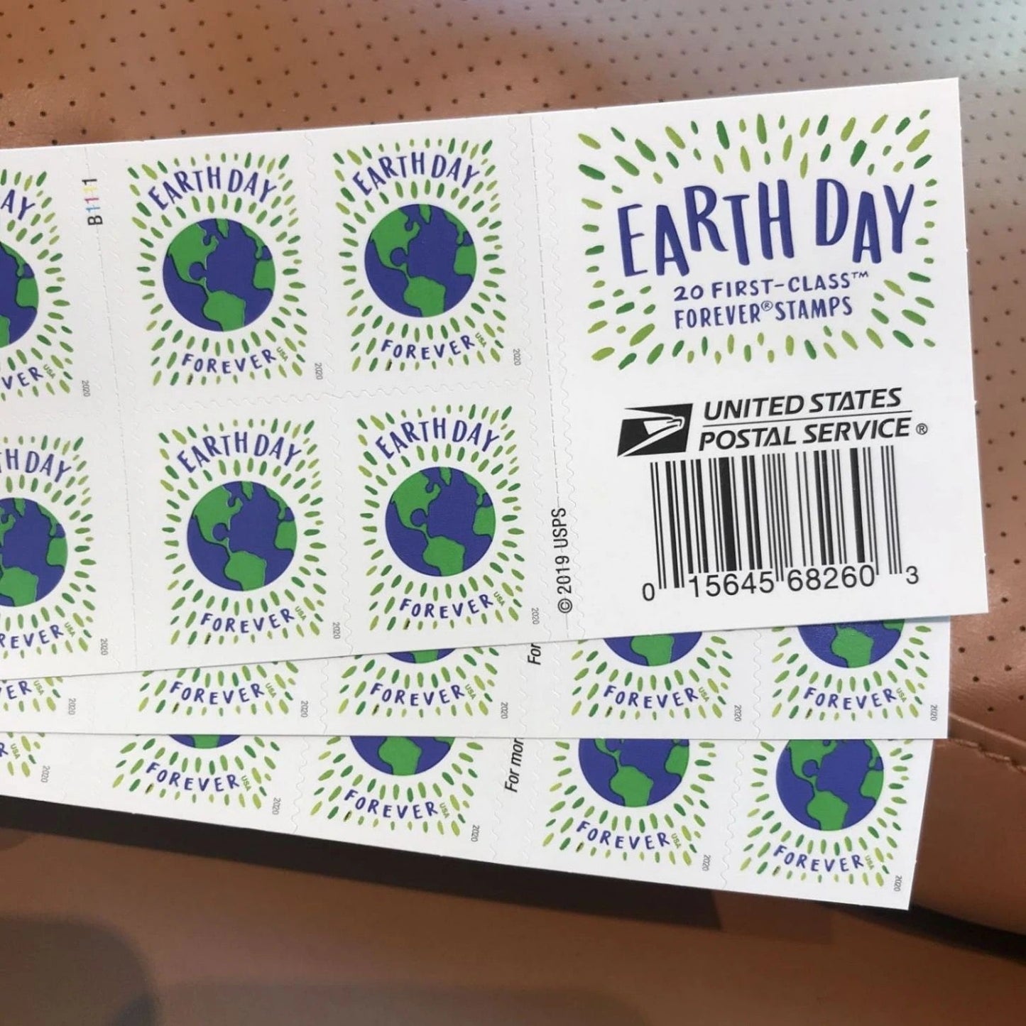 (2020) USPS Earth Day Forever Stamps