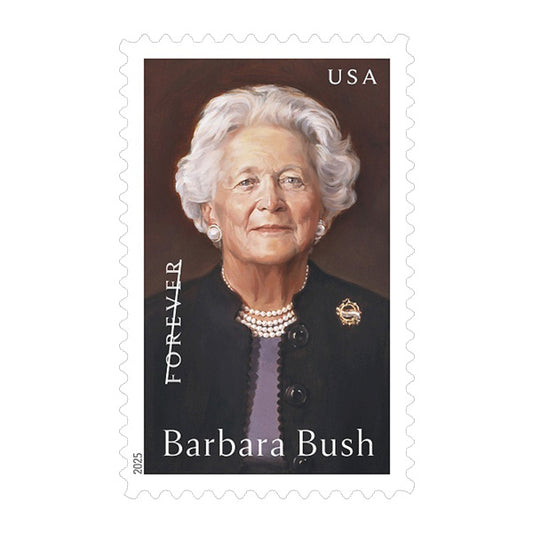 2025 Barbara Bush Stamps Sheet of 20