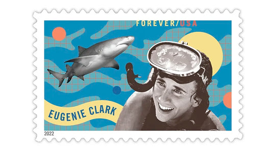 2022 USPS Eugenie Clark Postage Stamps