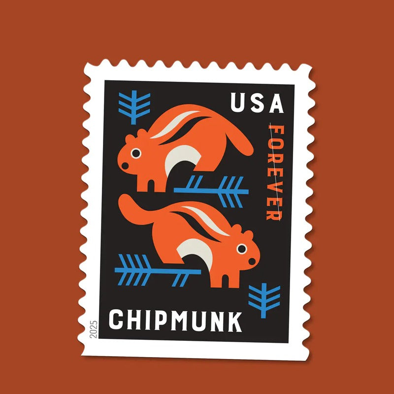 2025 Baby Wild Animals Stamps Booklet of20