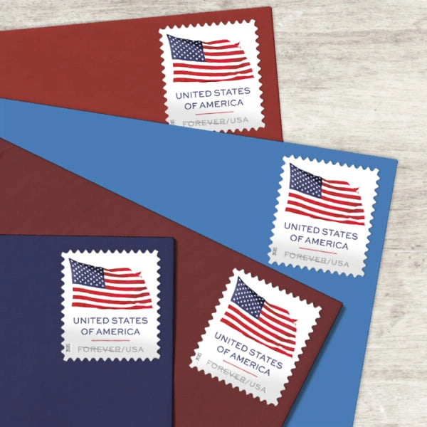 U.S. Flag 2025 Stamps Sheet of 20
