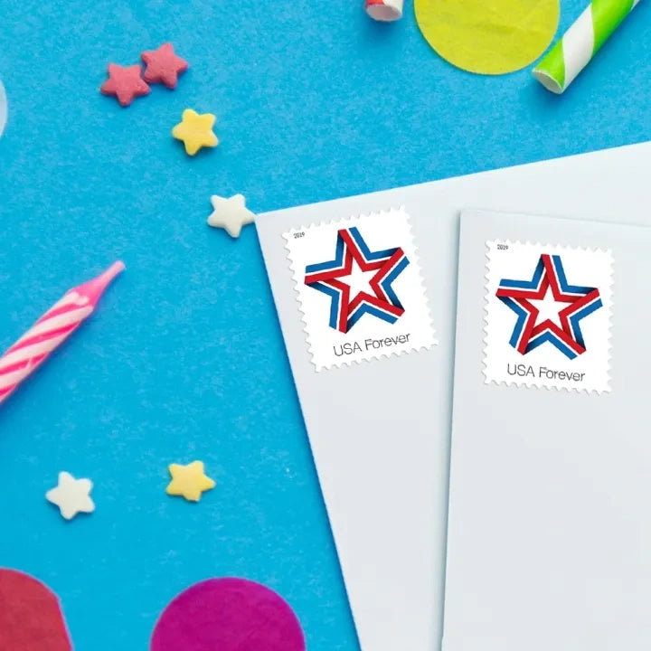 (2019) USPS Star Ribbon Forever Stamps