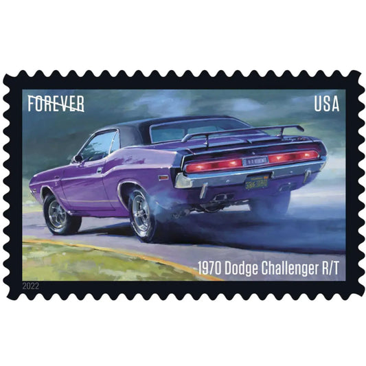 2022 USPS Pony Cars Stamps