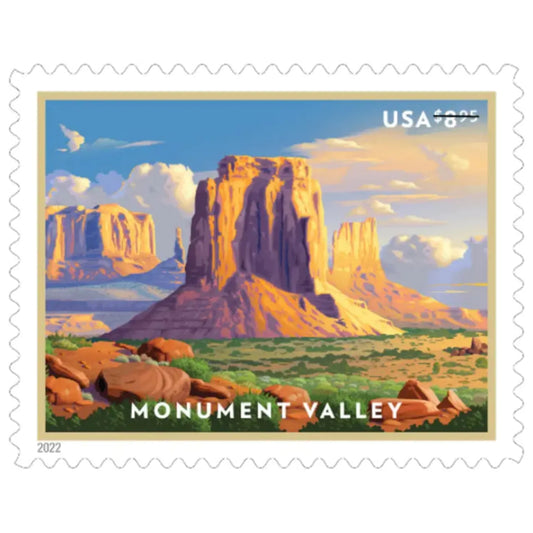 2022 Memorial Valley Priority Stamp  4 Priority Mail Stamp