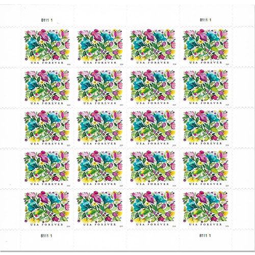 2024 USPS Celebration Blooms Forever Stamps