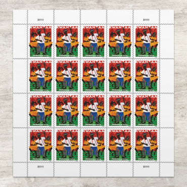 Kwanzaa 2024  Forever Stamps, Sheet of 20
